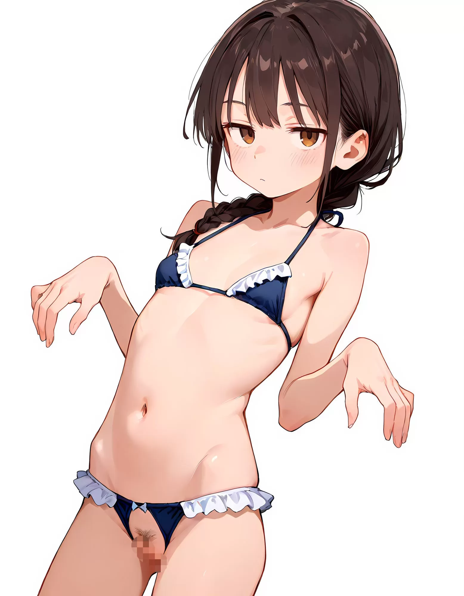 水着バイトのウラ事情 〜撮影現場のぶっかけ奉仕〜 Vol.1 7枚目 d_697357